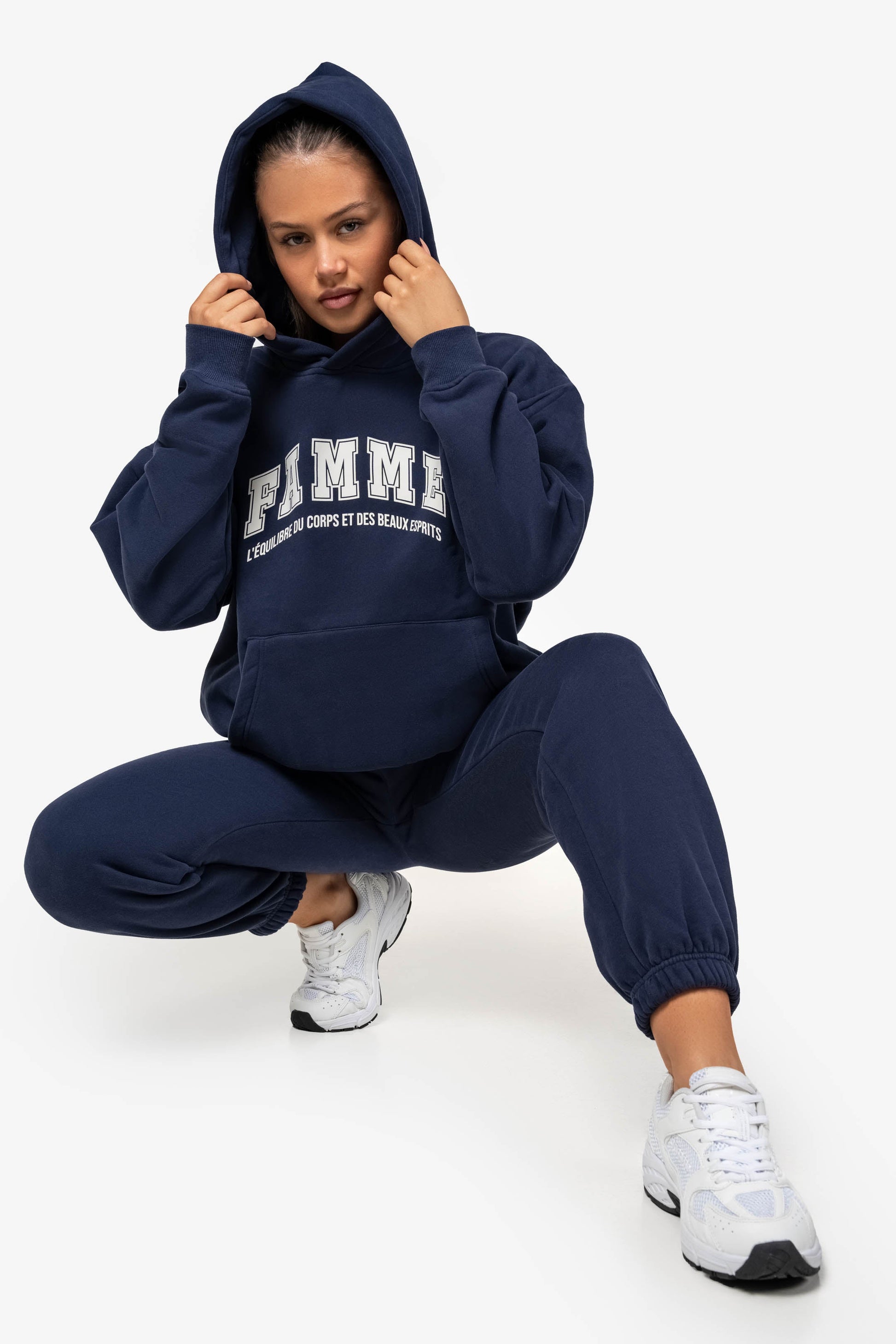 Blue Oversized Jogger - for dame - Famme - Jogger