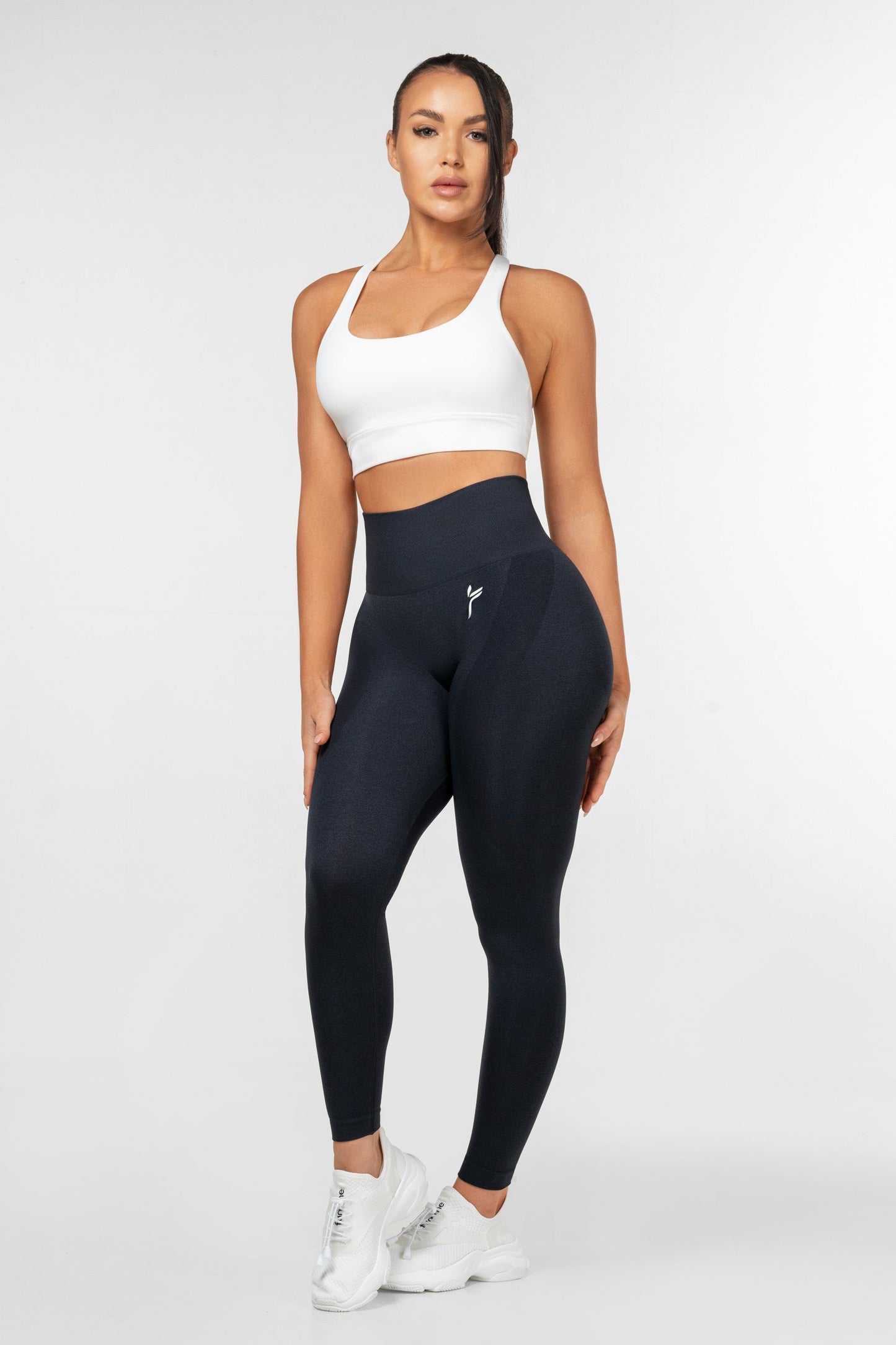 Black Motion Leggings - for dame - Famme - Leggings