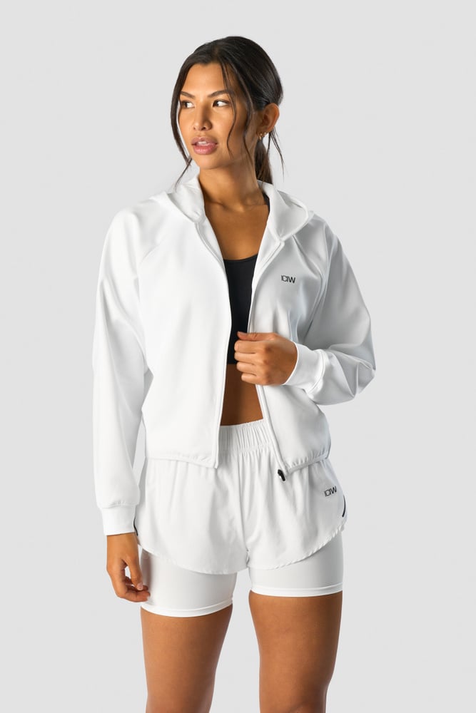 charge hoodie wmn white