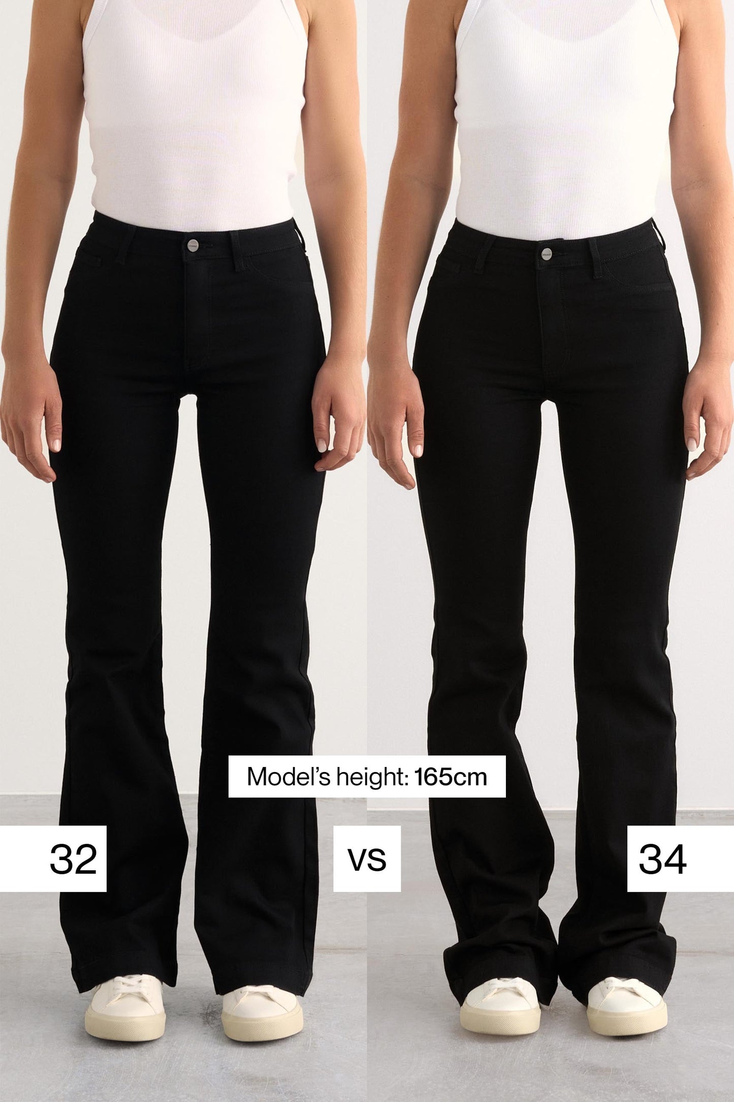 Flare Jeans - for dame - Famme - Jeans