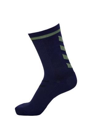 HUMMEL - Elite Indoor Sock Low Pa - Marine/duck Green