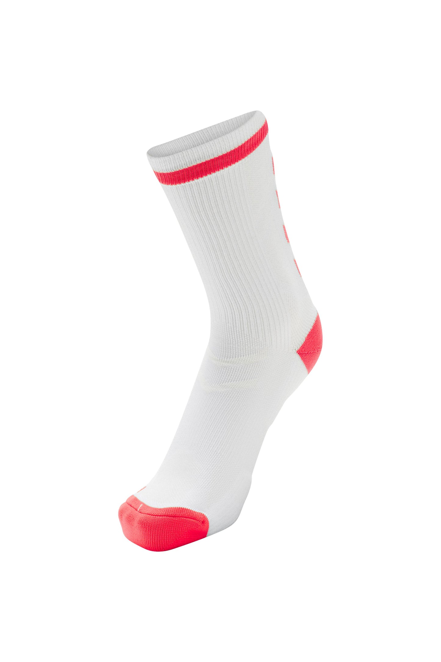 HUMMEL - Elite Indoor Sock Low - White/diva Pink