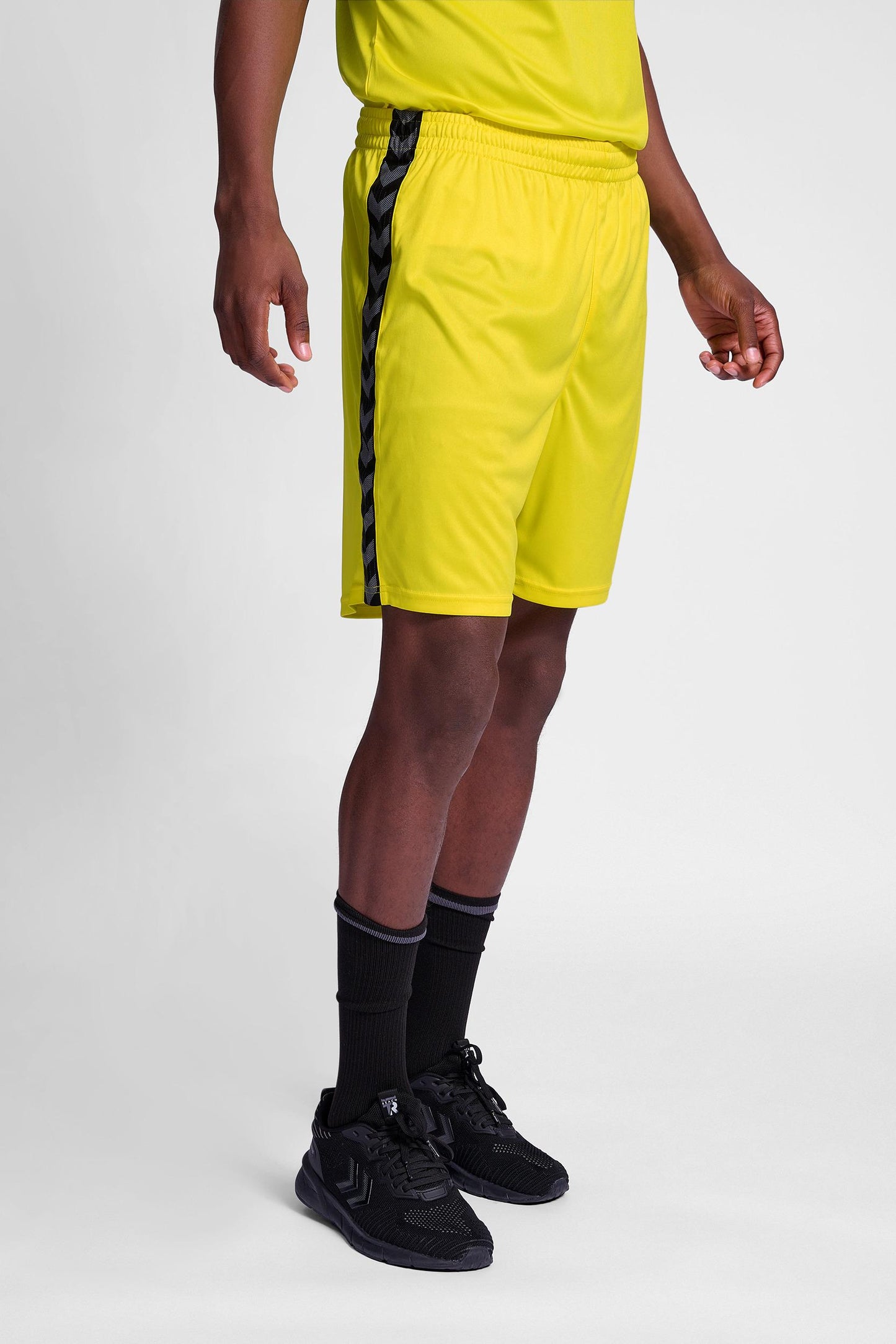 HUMMEL - Hmlauthentic Pl Shorts - Blazing Yellow