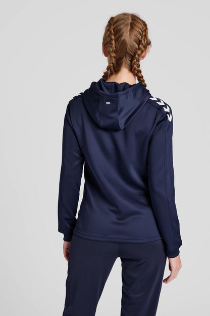 HUMMEL - Hmlcore Xk Poly Sweat Hoodie Woman - Marine