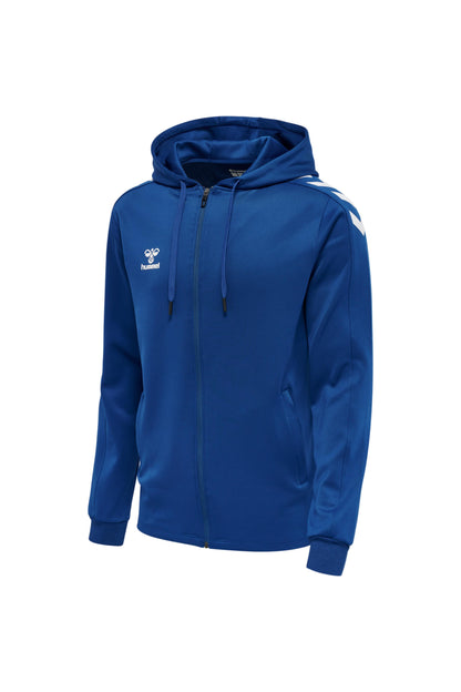 HUMMEL - Hmlcore Xk Poly Zip Hood Sweat - True Blue