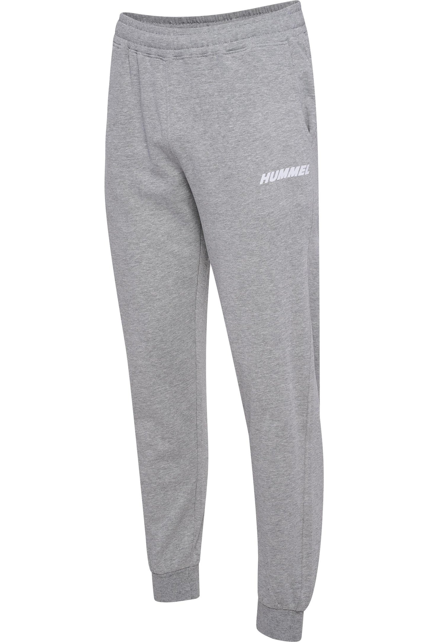 HUMMEL - Hmlelemental Regular Pants - Grey Melange