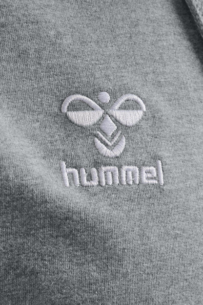 HUMMEL - Hmlgo 2.0 Zip Hoodie - Grey Melange