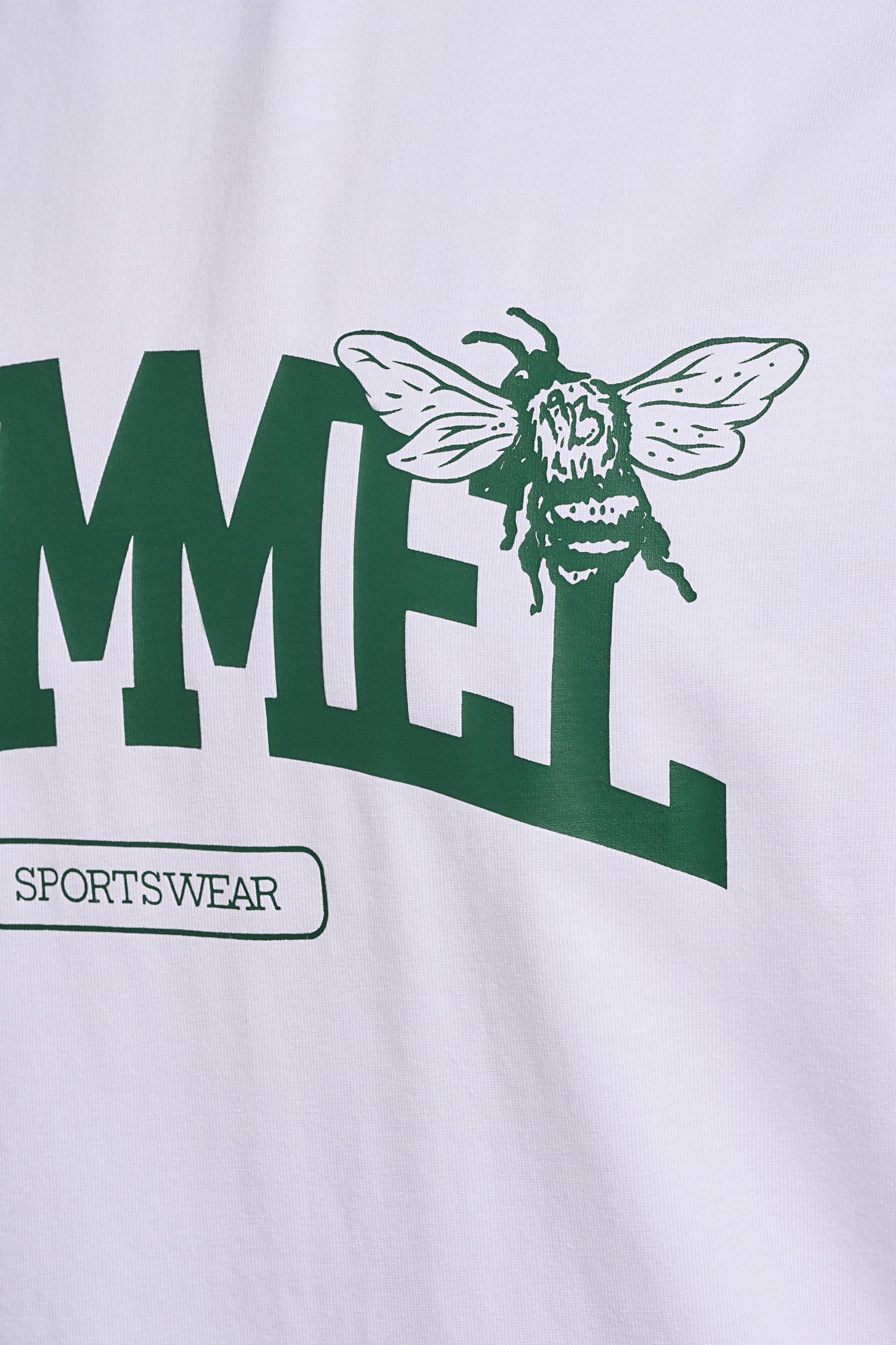 HUMMEL - Hmlloose Tee S/s University Bee - White