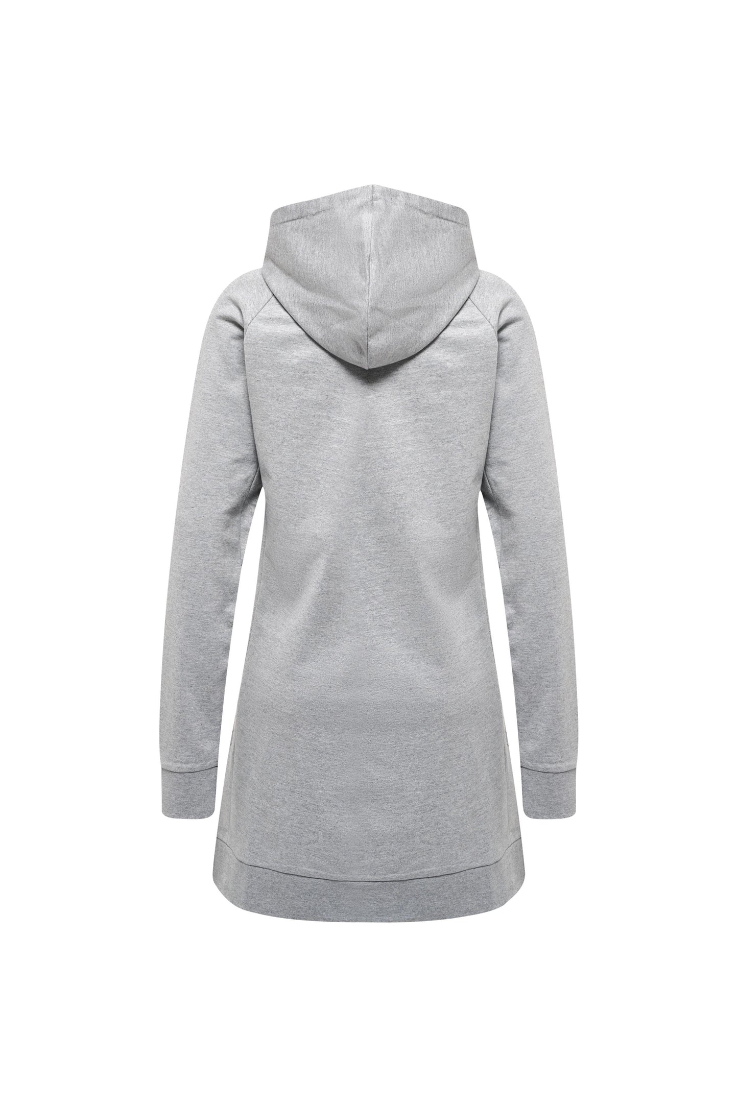 HUMMEL - Hmlmove Grid Cotton Sweatdress - Grey Melange