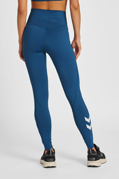 HUMMEL - Hmlmt Grace High Waist Tights - Insignia Blue