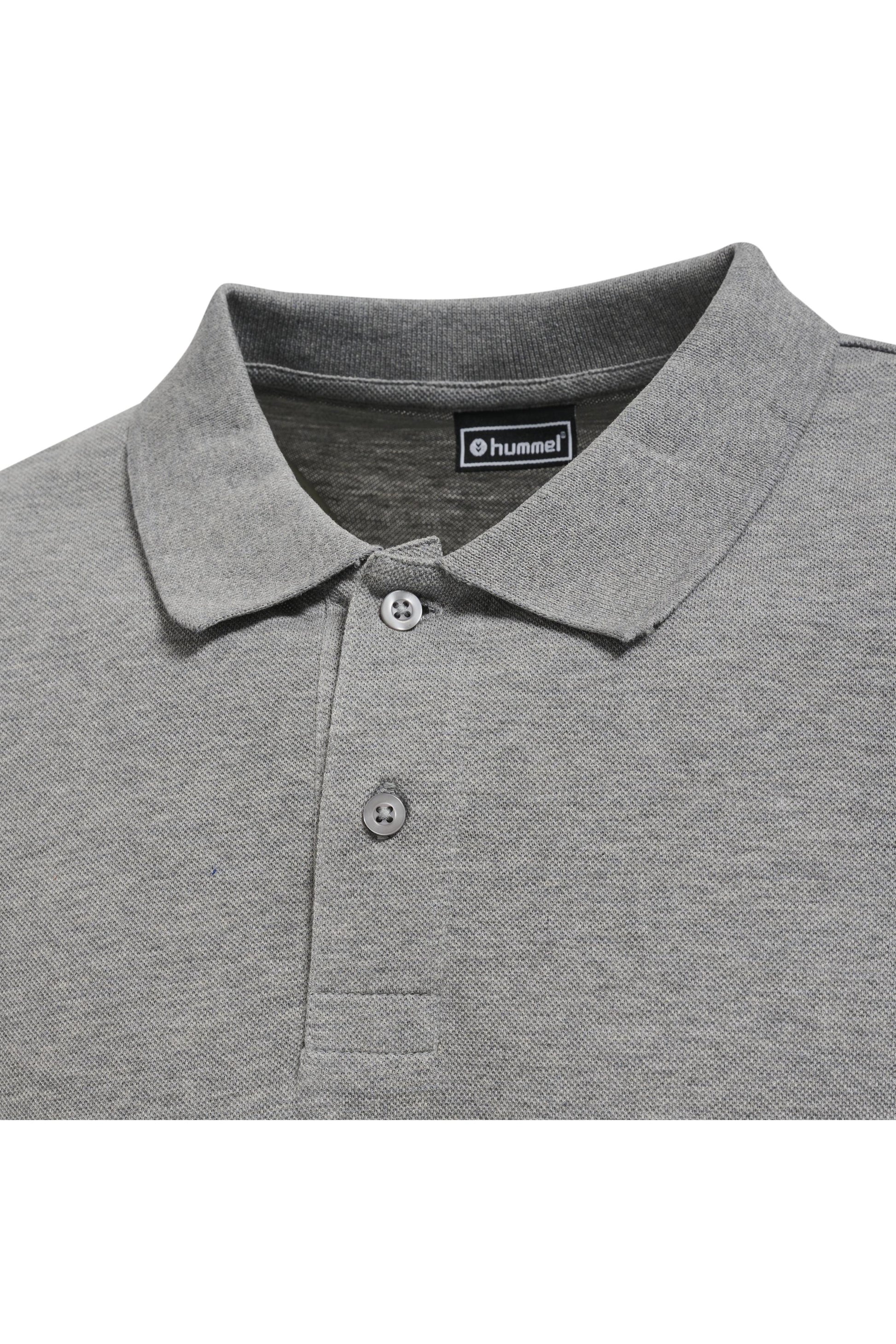 HUMMEL - Hmlred Classic Polo - Grey Melange