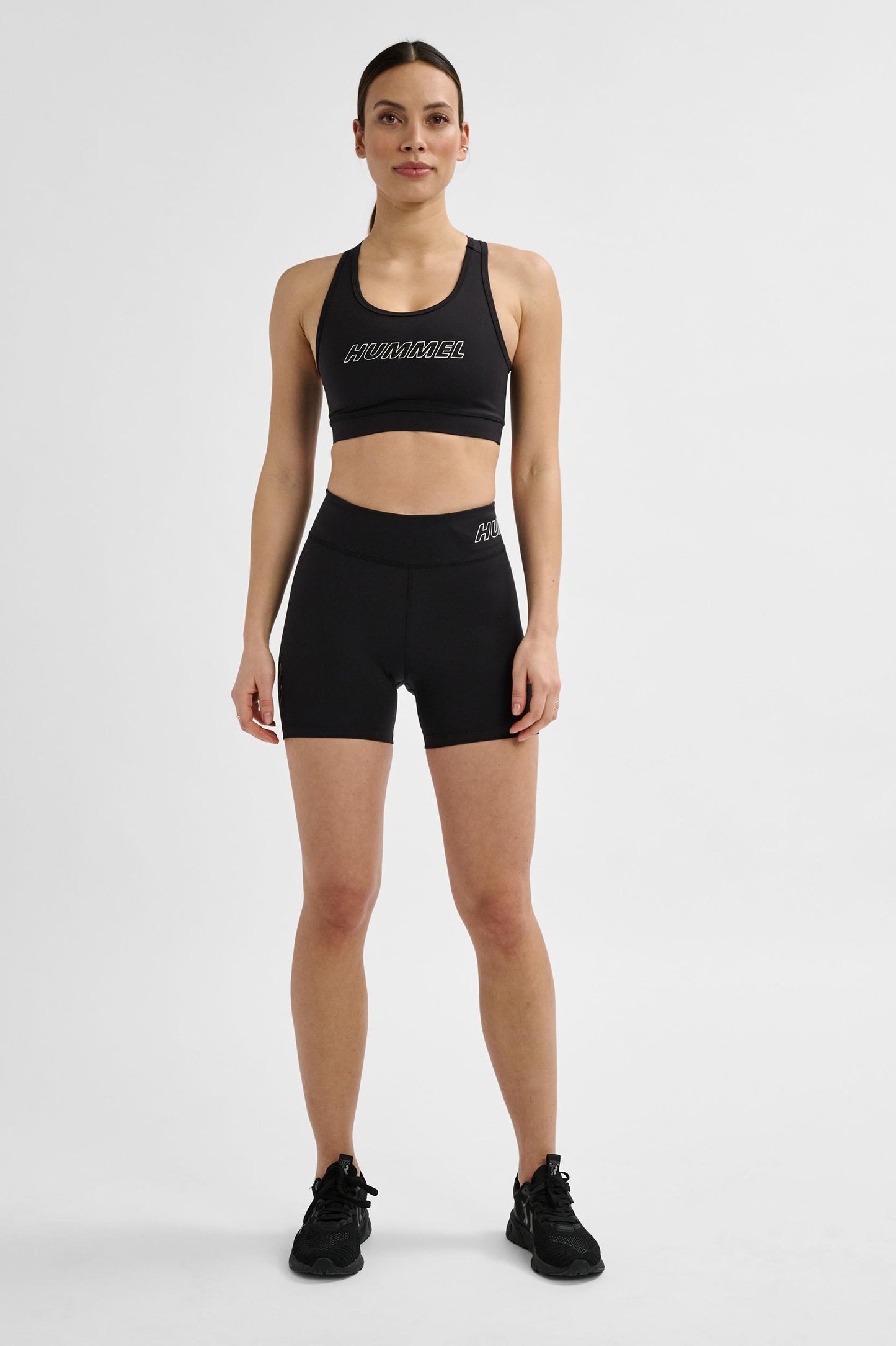 HUMMEL - Hmlte Fundamental Mw Tight Shorts - Black/white