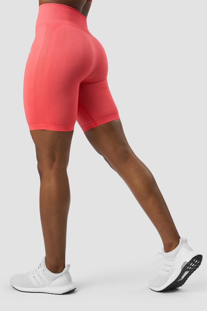 ICANIWILL - Define Seamless Biker Shorts - Coral