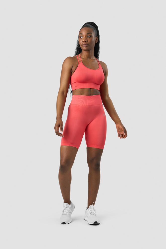 ICANIWILL - Define Seamless Biker Shorts - Coral