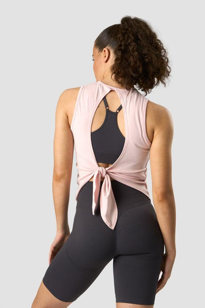 ICANIWILL - Empowering Open Back Tank - Sugar Pink