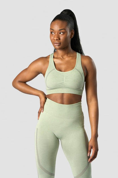 ICANIWILL - Rush Seamless Sports Bra - Sage Green