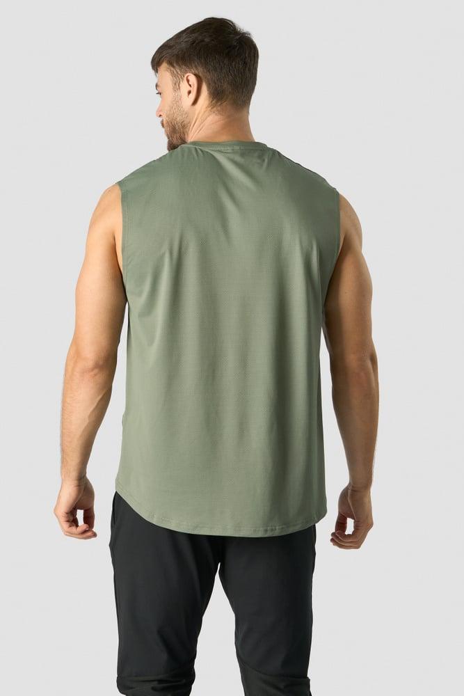 ICANIWILL - Stride Sleeveless T-shirt - Sea Green