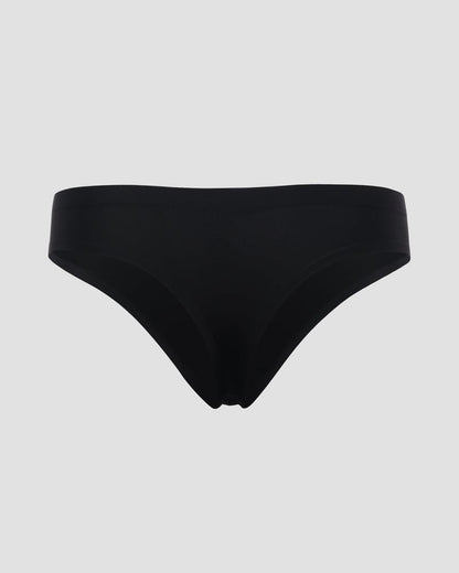 invisible thong black