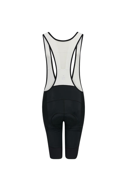 NEWLINE - Womens Core Bike Panel Bib Shorts - Black/white