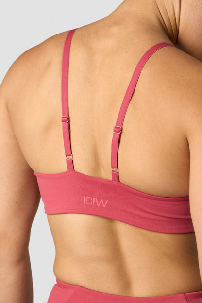 nimble adjustable sports bra berry