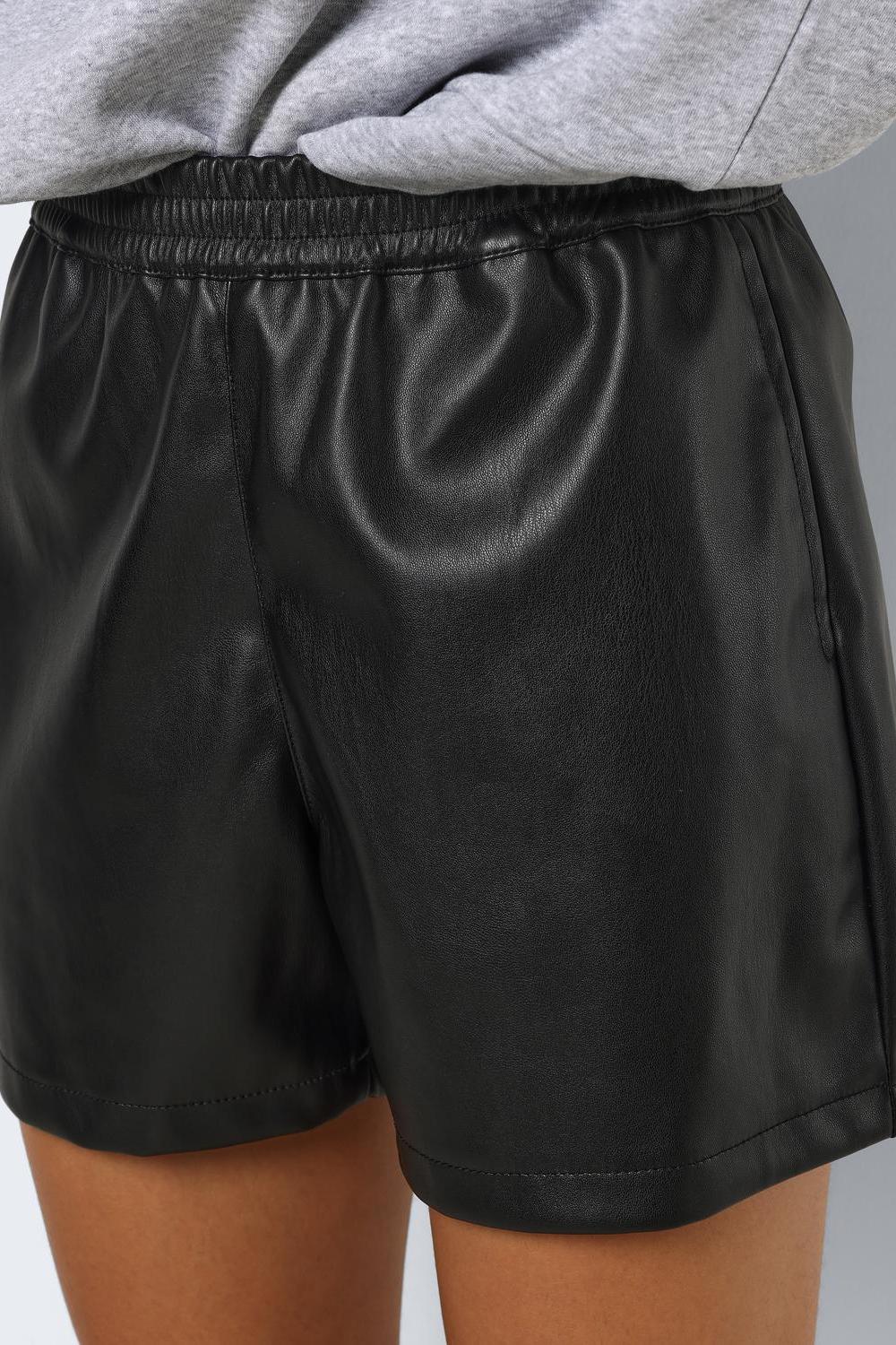 NOISY MAY - Andy Pu Hw Shorts Wvn - Black