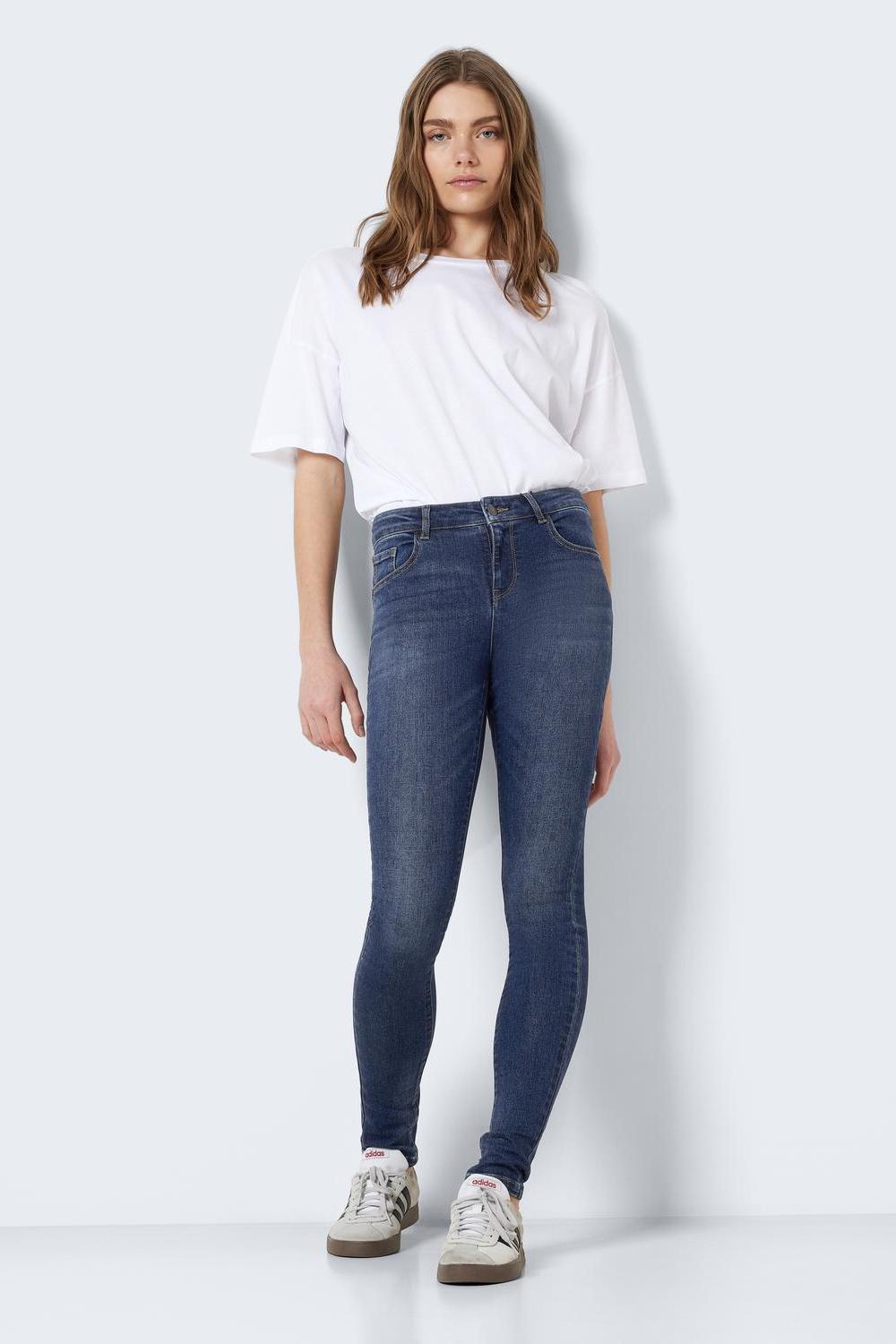 NOISY MAY - Jen Nw Skinny Shaper Jeans - Blue