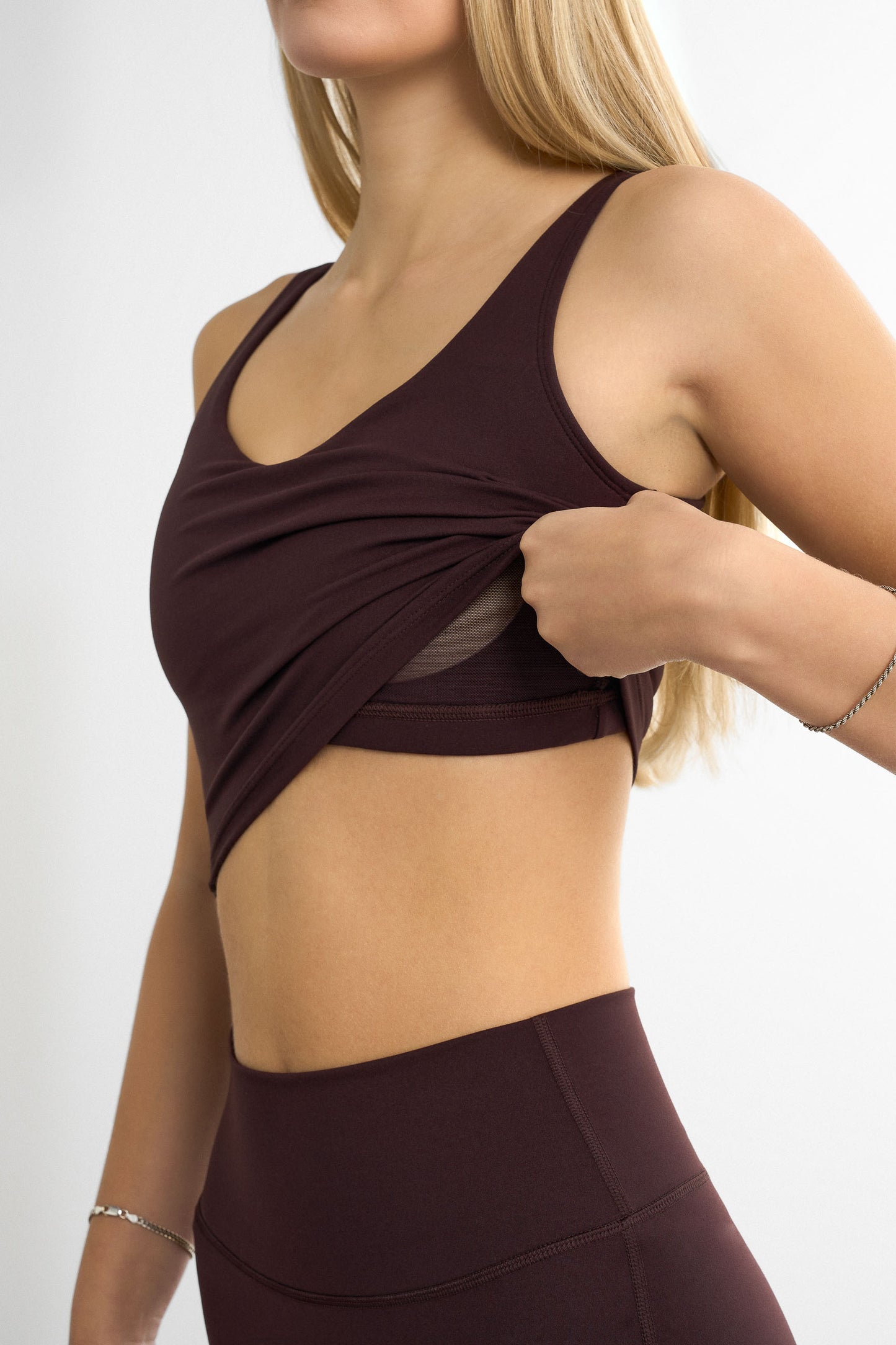 Softy Crop Top - for kvinde - FAMME - Sports Bra